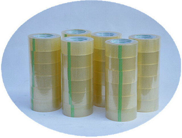 Adhesive tapes equipped with the semi automatic carton folding machine for sealing cartons