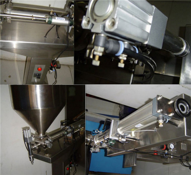 Details for semi automatic desktop model liquid filling machine