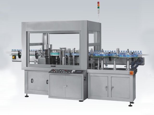 Automatic Linear Hot Melt Glue Labeling machine Model SBM-HMGL400_cover
